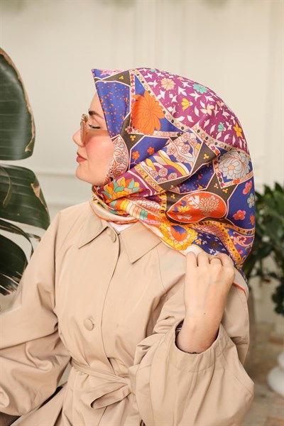 Silk Home Twill İpek Eşarp 11431-34