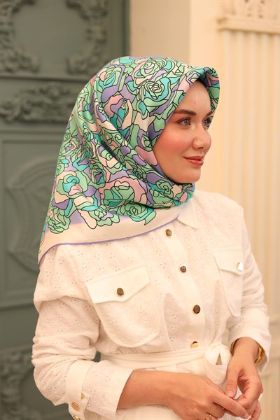 Silk Home Twill İpek Eşarp 11434-18