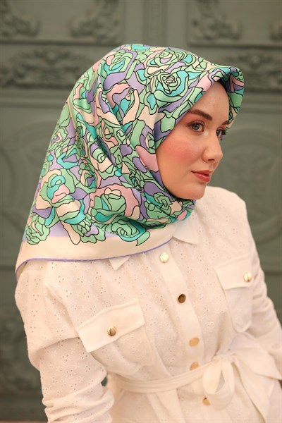 Silk Home Twill İpek Eşarp 11434-18