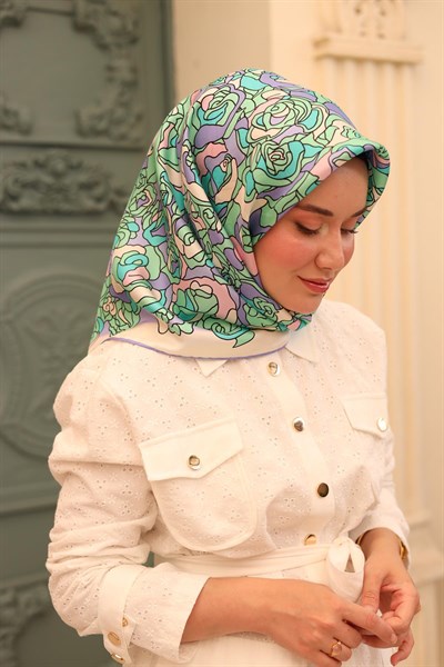 Silk Home Twill İpek Eşarp 11434-18
