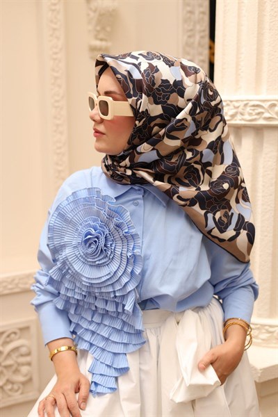 Silk Home Twill İpek Eşarp 11434-28