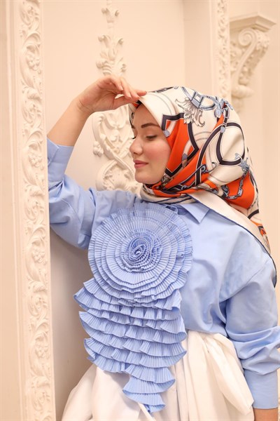 Silk Home Twill İpek Eşarp 11436-15