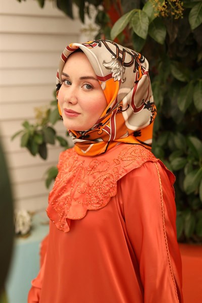 Silk Home Twill İpek Eşarp 11436-17