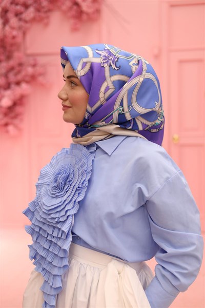 Silk Home Twill İpek Eşarp 11436-27