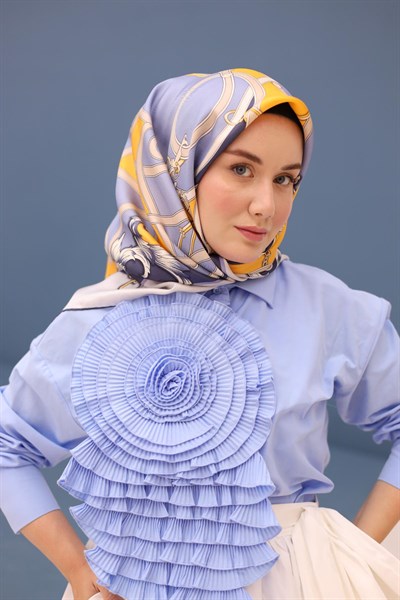 Silk Home Twill İpek Eşarp 11436-34