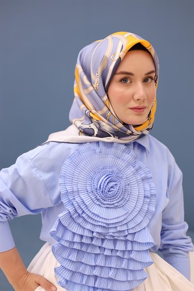 Silk Home Twill İpek Eşarp 11436-34