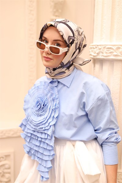 Silk Home Twill İpek Eşarp 11436-41