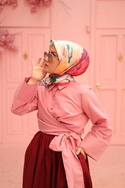 Silk Home Twill İpek Eşarp 11437-23