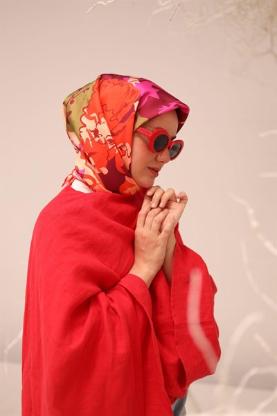 Silk Home Twill İpek Eşarp 11437-33