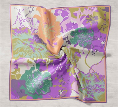 Silk Home Twill İpek Eşarp 11437-41