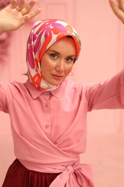Silk Home Twill İpek Eşarp 11439-16