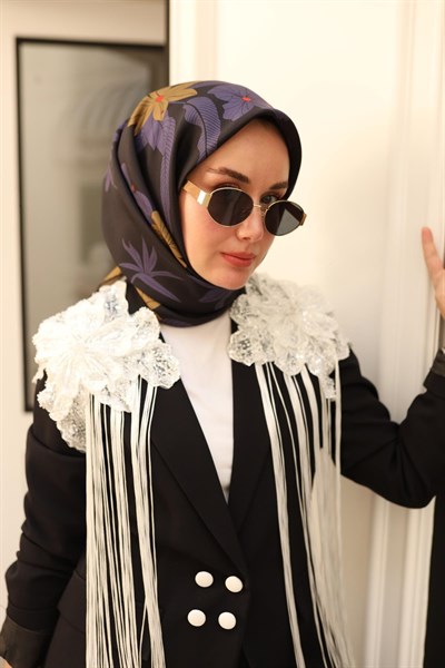 Silk Home Twill İpek Eşarp 11441-13