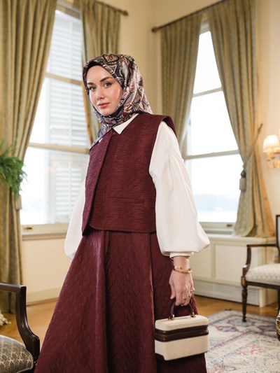 Silk Home Twill İpek Eşarp 11456-34