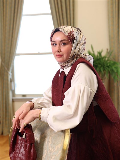 Silk Home Twill İpek Eşarp 11457-27