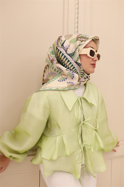 Silk Home Twill İpek Eşarp 11461-22