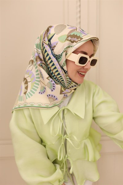 Silk Home Twill İpek Eşarp 11461-22