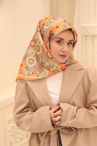 Silk Home Twill İpek Eşarp 11463-12