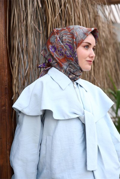 Silk Home Twill İpek Eşarp 11469-43