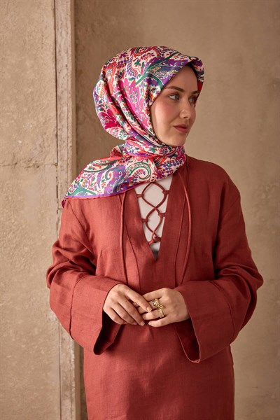 Silk Home Twill İpek Eşarp 11473-43