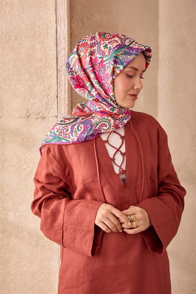 Silk Home Twill İpek Eşarp 11473-43