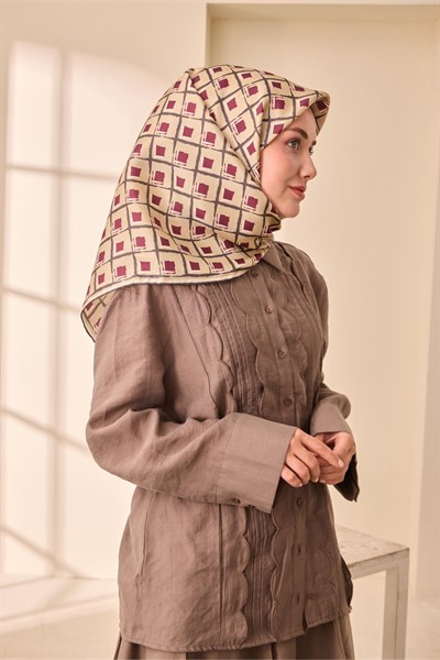 Silk Home Twill İpek Eşarp 11474-22