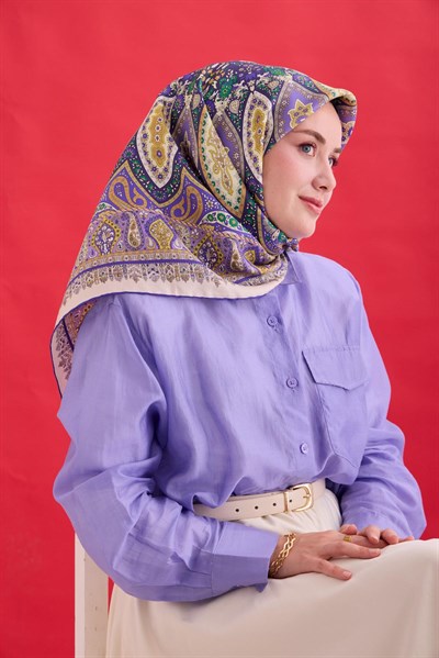 Silk Home Twill İpek Eşarp 11476-17