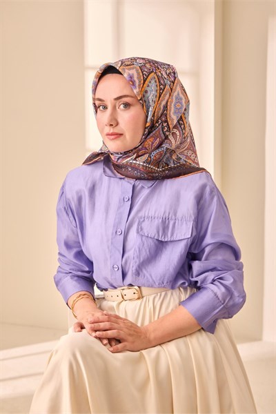 Silk Home Twill İpek Eşarp 11476-25