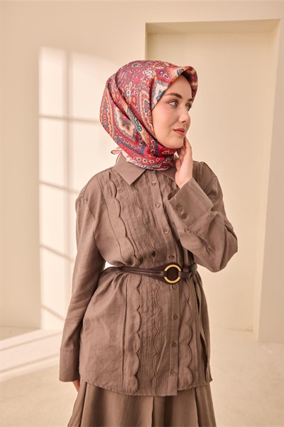 Silk Home Twill İpek Eşarp 11476-27