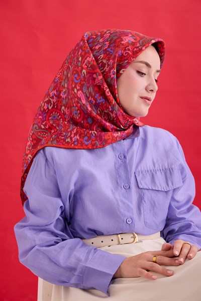 Silk Home Twill İpek Eşarp 11478-41