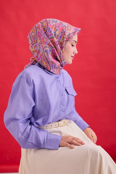 Silk Home Twill İpek Eşarp 11478-42