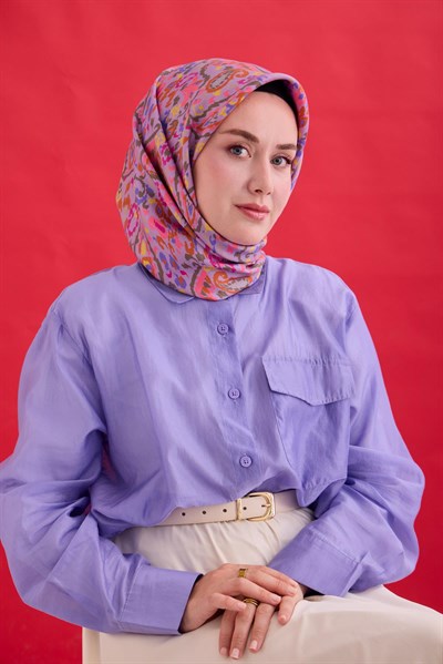 Silk Home Twill İpek Eşarp 11478-42