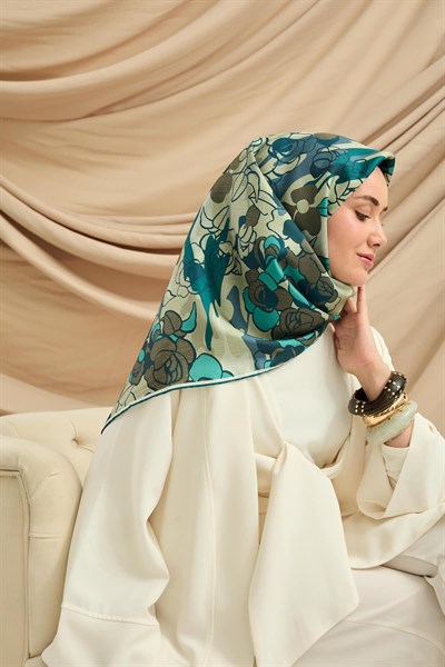 Silk Home Twill İpek Eşarp 11483-27