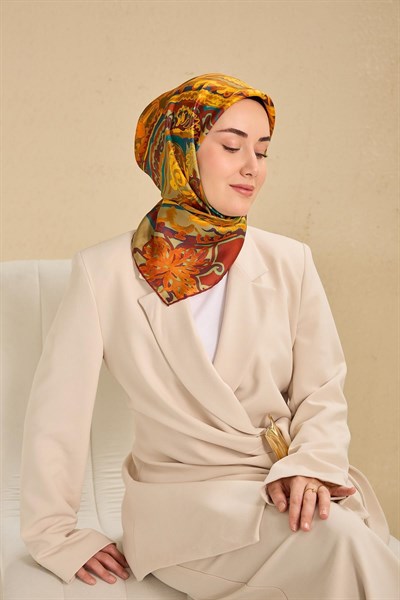 Silk Home Twill İpek Eşarp 11512-07