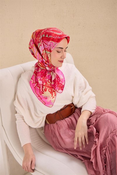Silk Home Twill İpek Eşarp 11512-14
