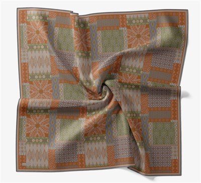 Soft Eşarp Authentic Açık Turuncu
