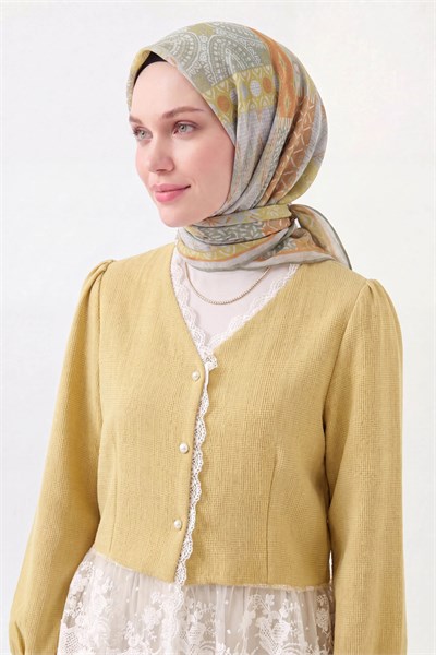 Soft Eşarp Authentic Açık Yeşil