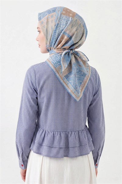 Soft Eşarp Authentic Bebe Mavisi