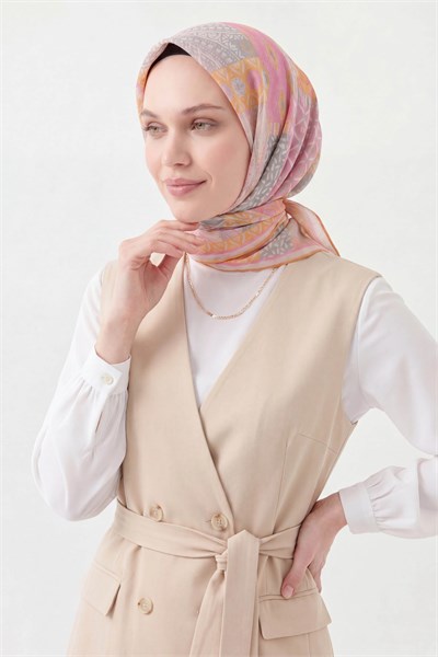 Soft Eşarp Authentic Tozpembe