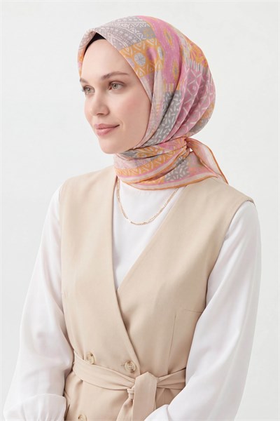 Soft Eşarp Authentic Tozpembe