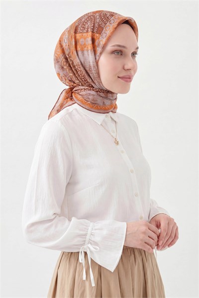 Soft Eşarp Authentic Turuncu