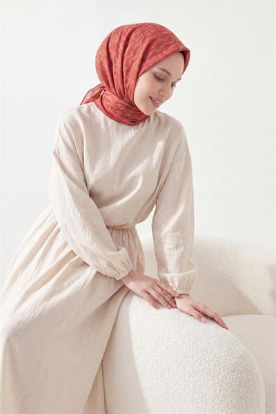 Soft Eşarp Flow Fuşya