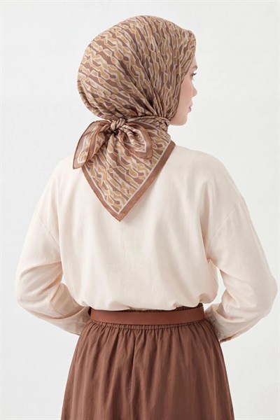 Soft Eşarp Flow Hardal