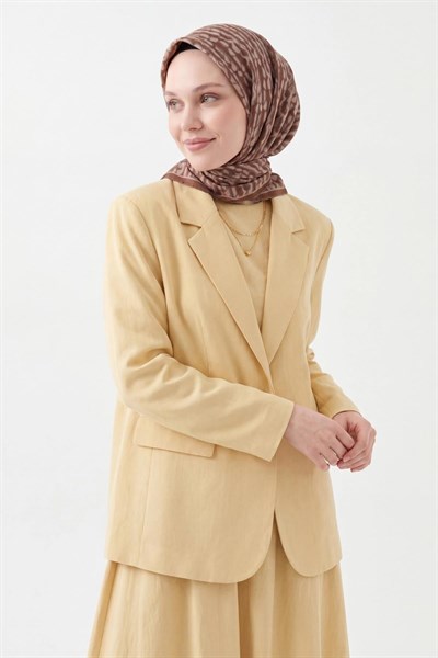 Soft Eşarp Flow Kahverengi