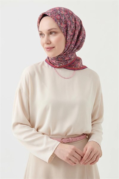Soft Eşarp Garden Lavanta 90x90