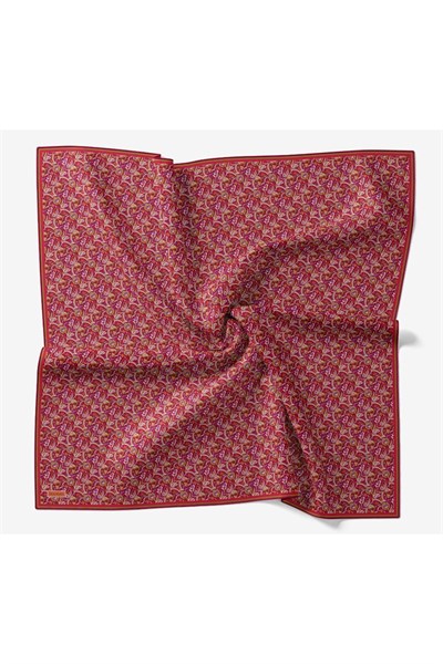Soft Eşarp Garden Mercan 90x90