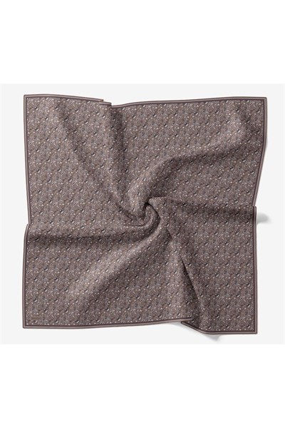 Soft Eşarp Garden Mocha Mousse 90x90
