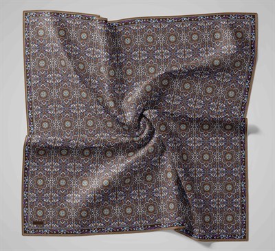 Soft Eşarp Kahverengi 90x90