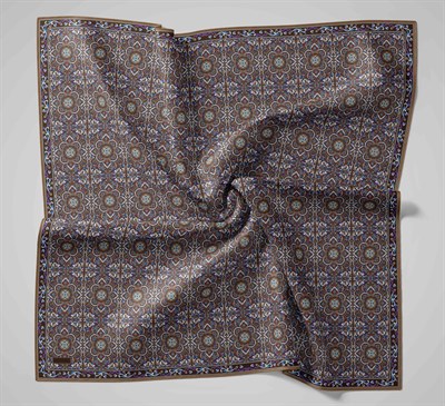 Soft Eşarp Kahverengi 90x90