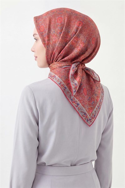 Soft Eşarp Kırmızı 90x90
