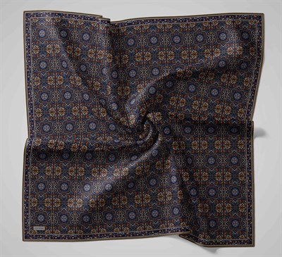 Soft Eşarp Lacivert 90x90